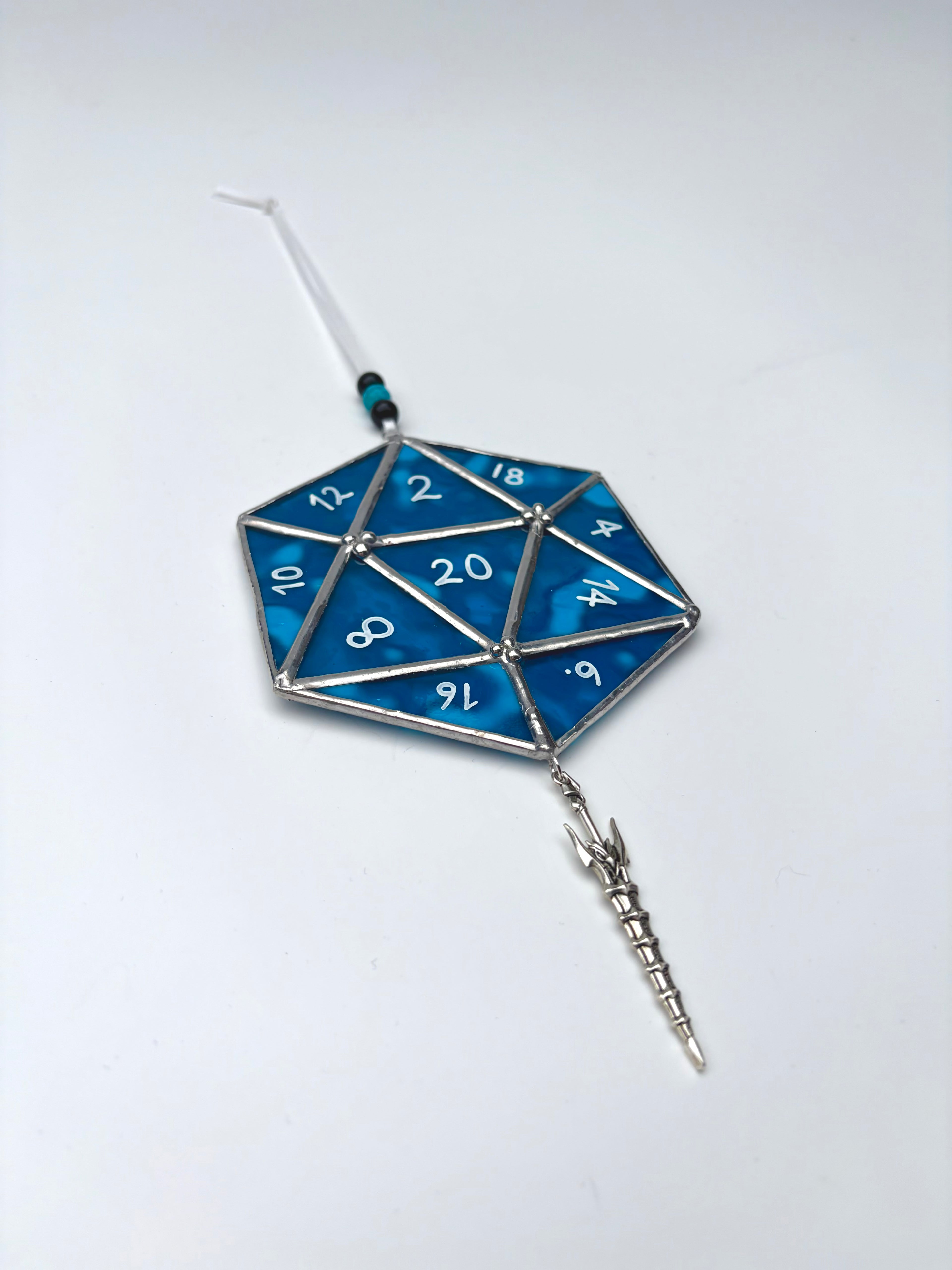 D20 - Blauw gevlekt
