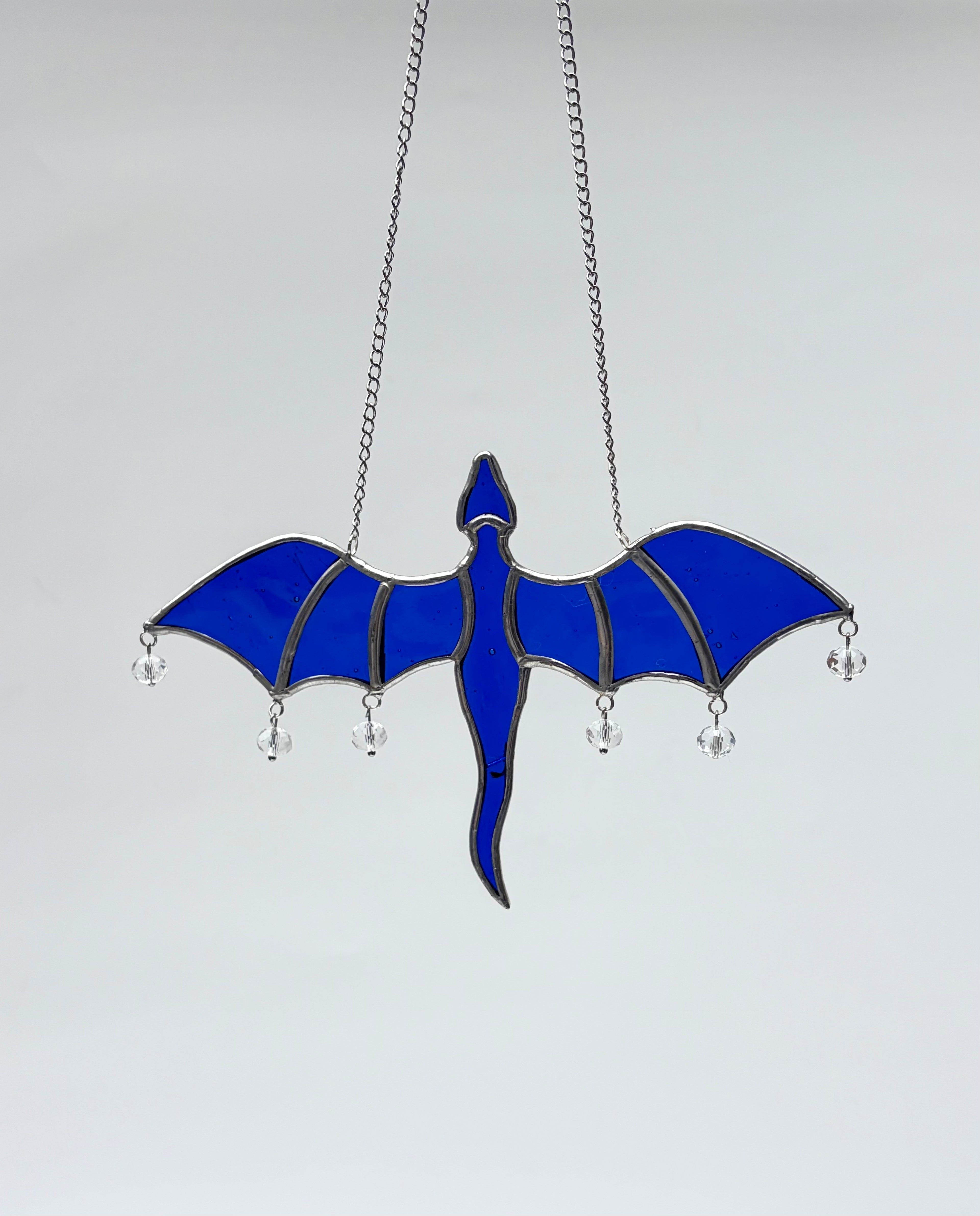Draak - Donkerblauw
