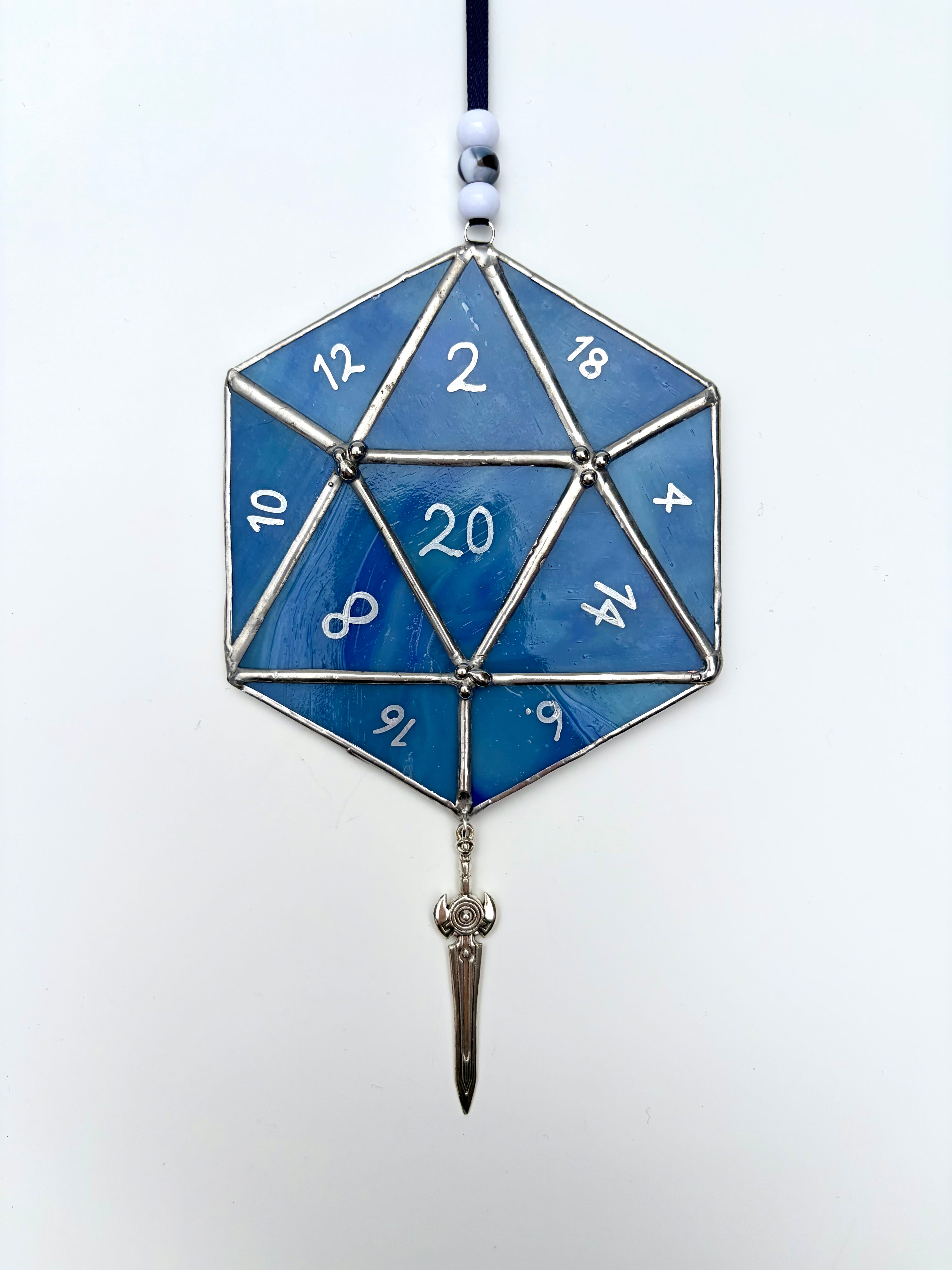 D20 - Blauw