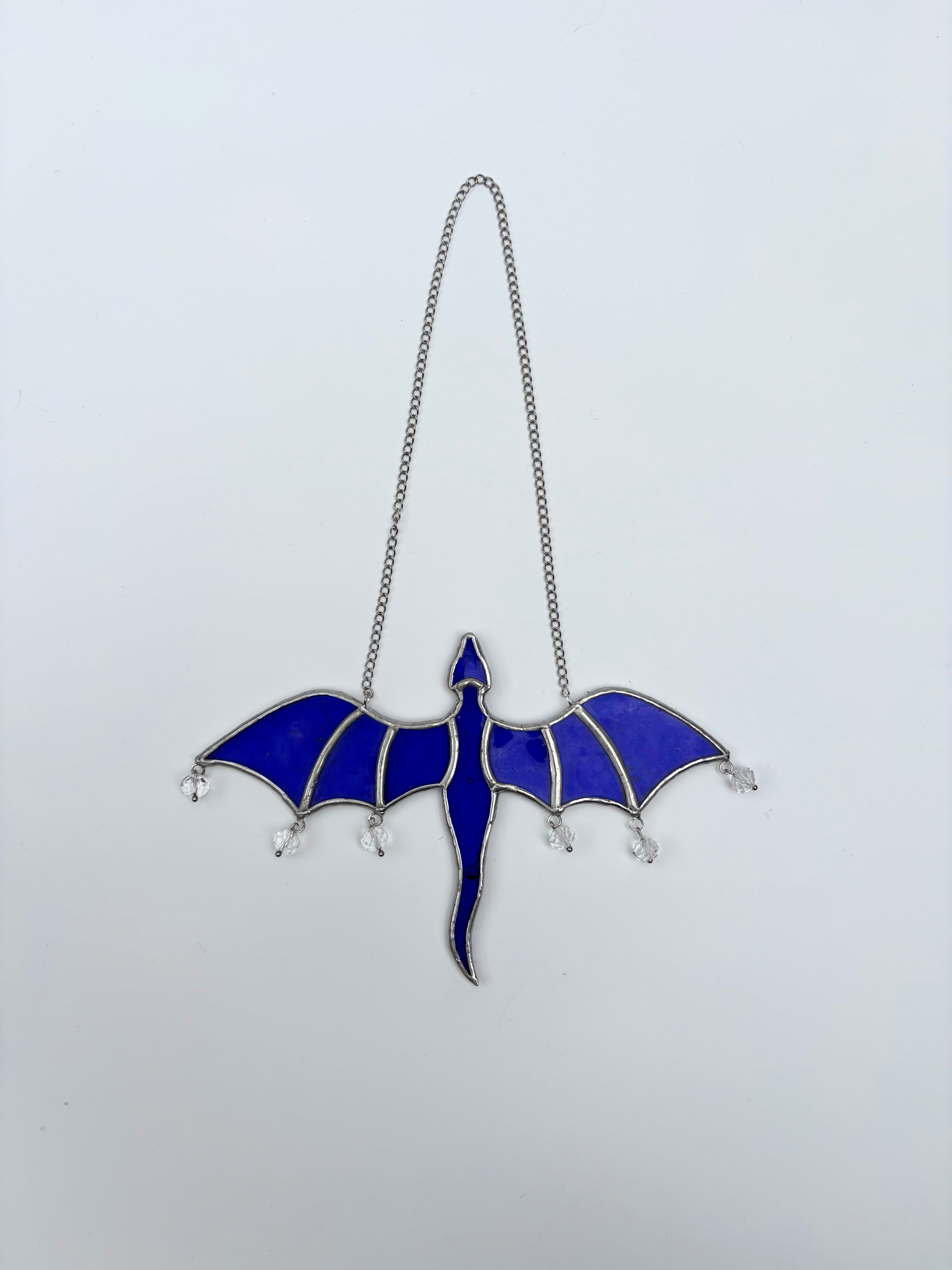 Draak - Donkerblauw
