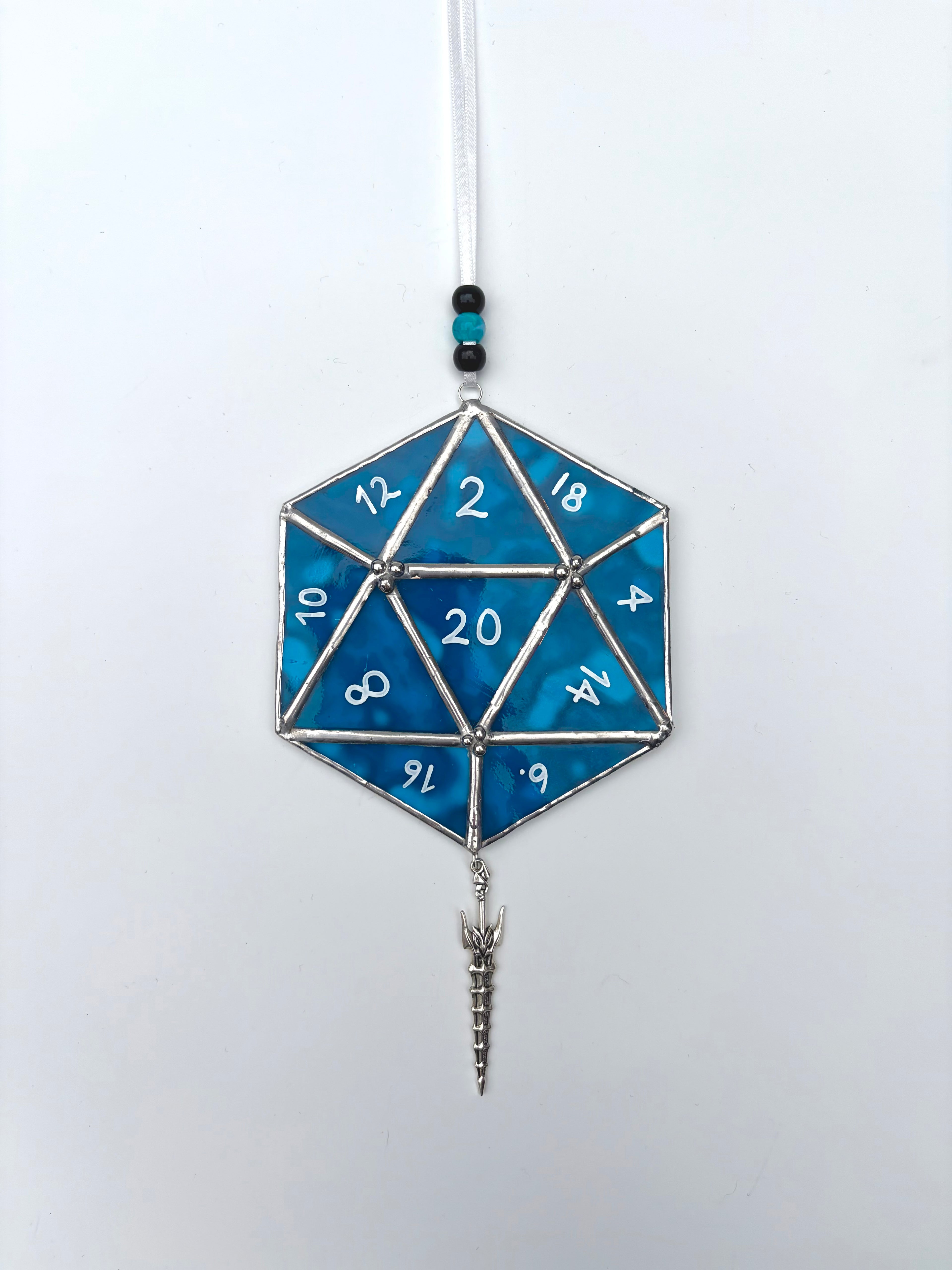 D20 - Blauw gevlekt