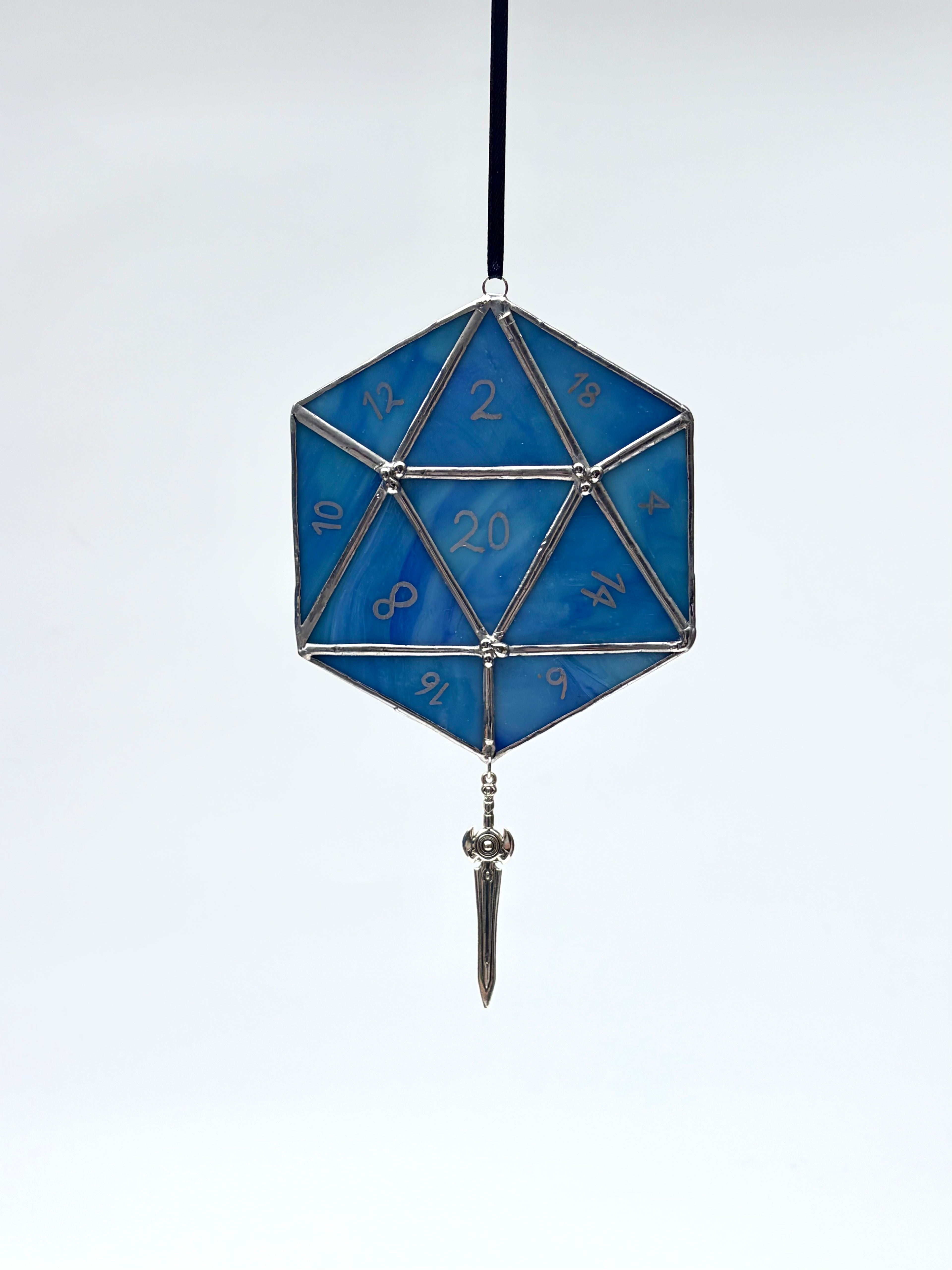 D20 - Blauw