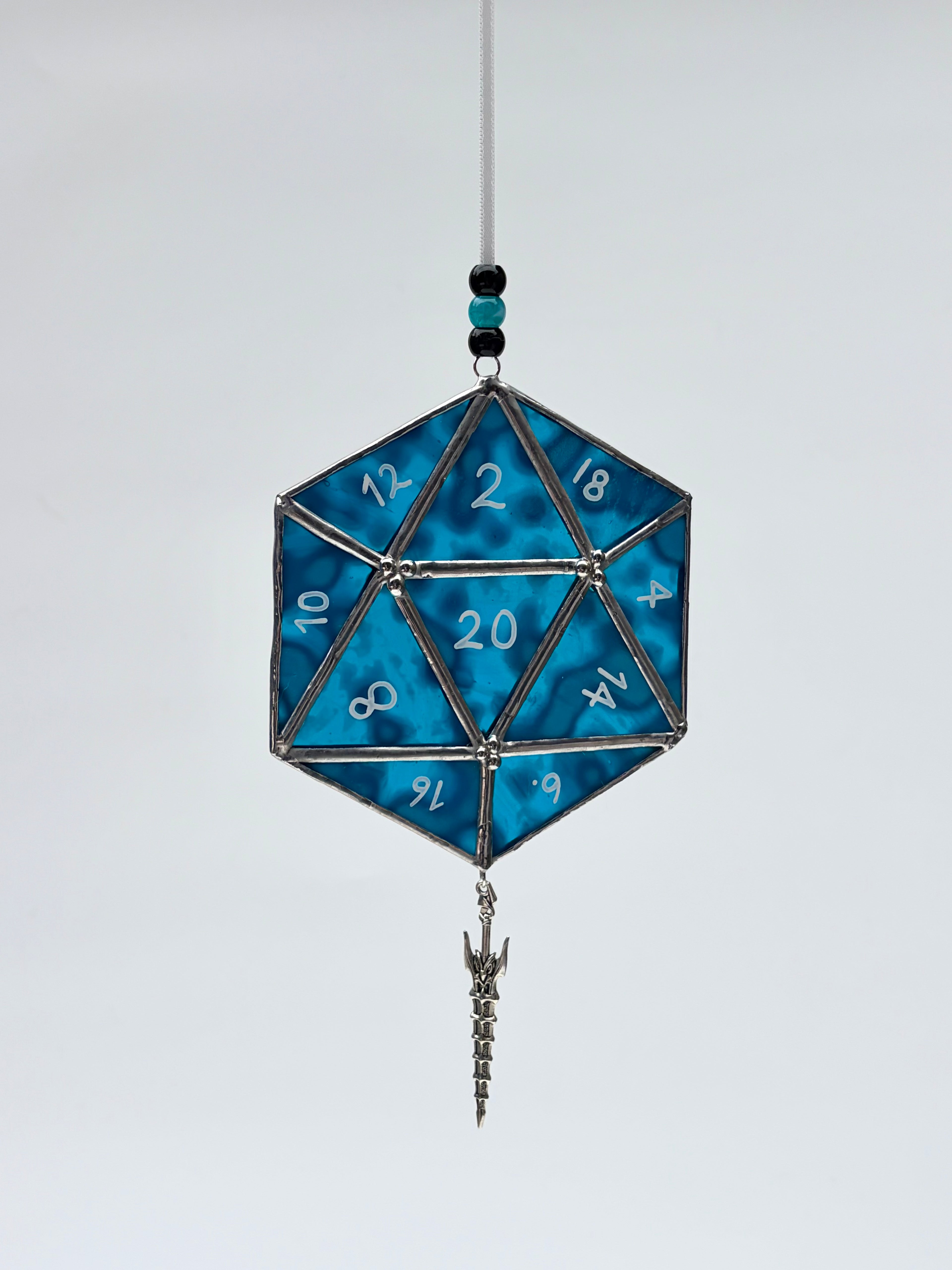 D20 - Blauw gevlekt