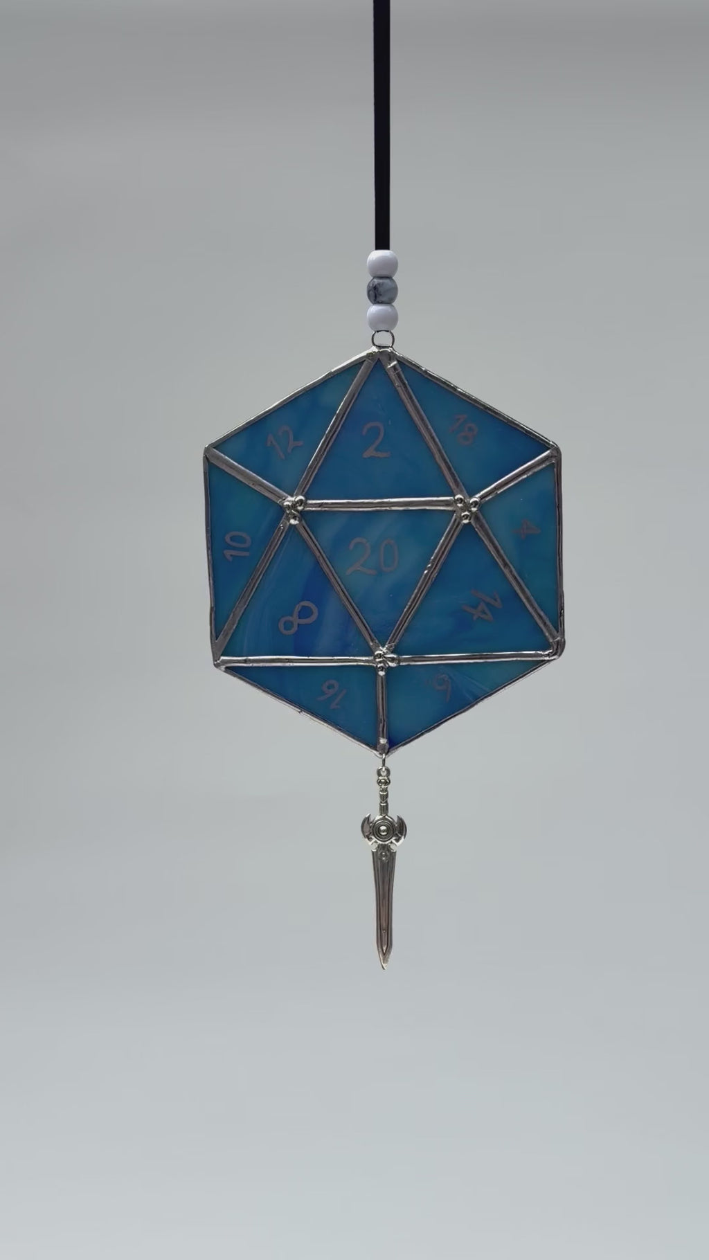 D20 - Blauw