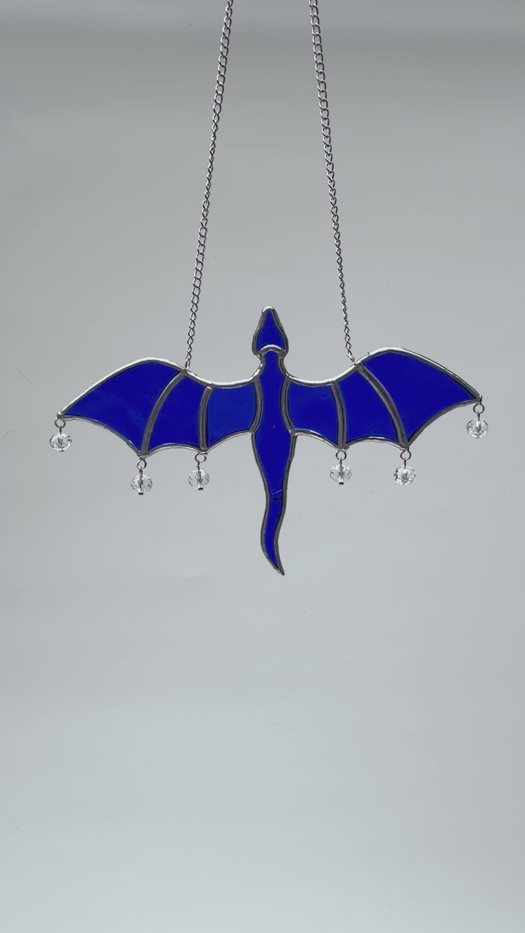 Draak - Donkerblauw