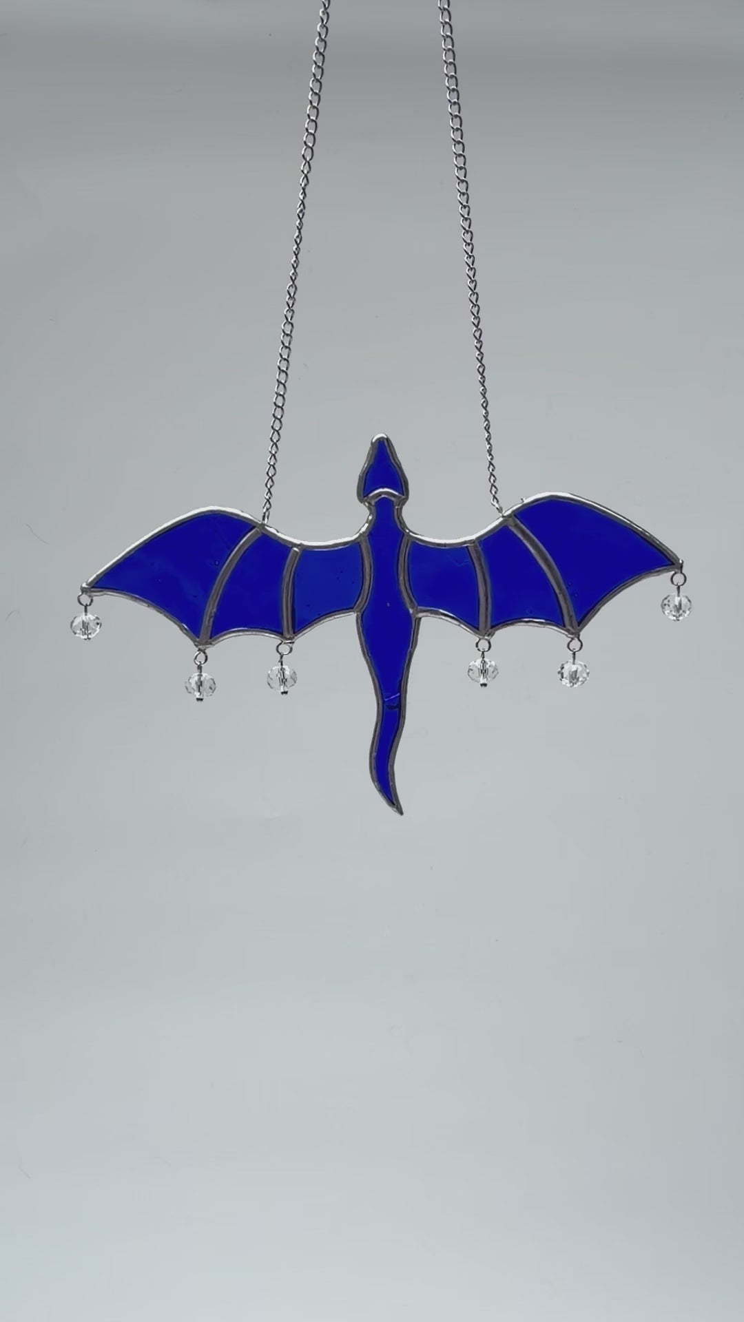 Draak - Donkerblauw